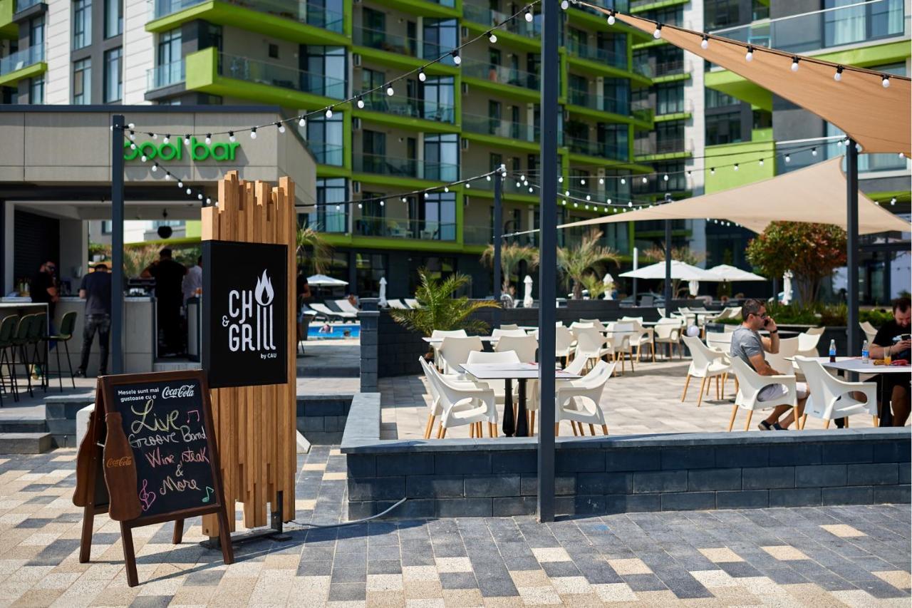 Sole Aparthotel Pool & Spa Mamaia Nord Năvodari Buitenkant foto