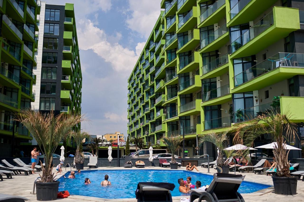 Sole Aparthotel Pool & Spa Mamaia Nord Năvodari Buitenkant foto